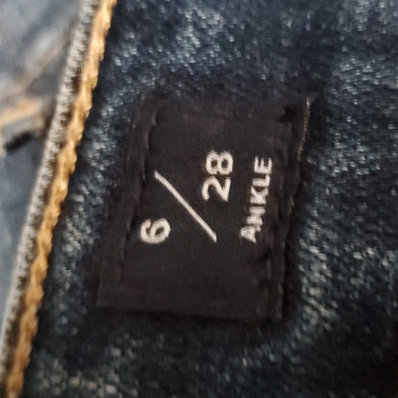 Lucky Brand‎ jeans women's size 6 jean sweet boot boot-cut see notes boho - Picture 5 of 16